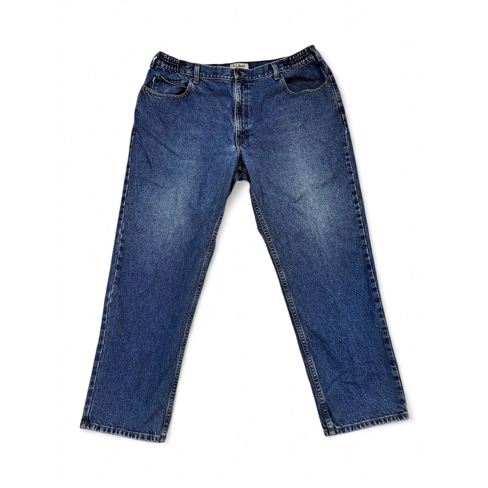 L.L.Bean Men's Relaxed‎ Fit Jeans Big & Tall Waist 42